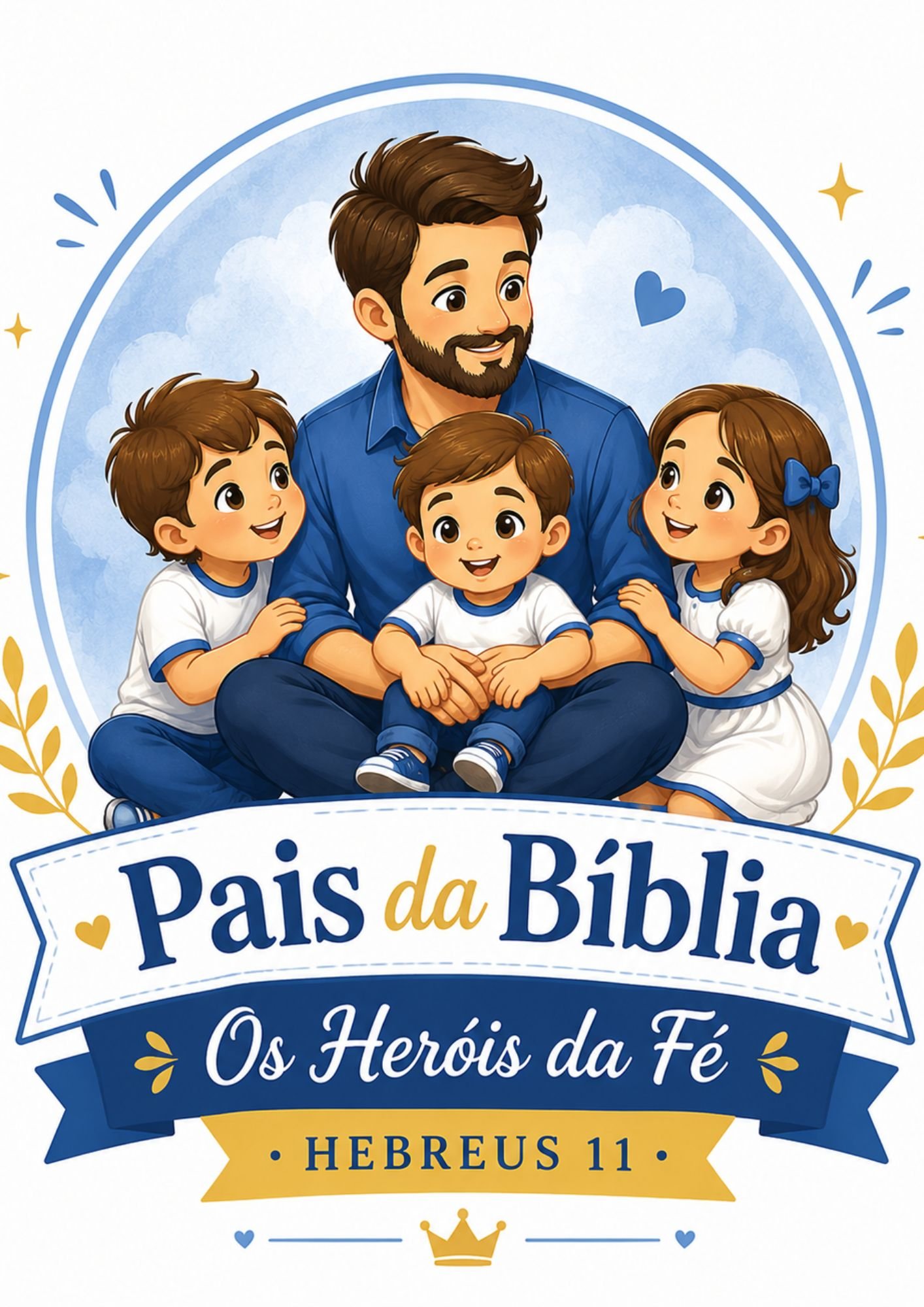 ESPECIAL DIA DOS PAIS - PAIS DA BÍBLIA - OS HERÓIS DA FÉ